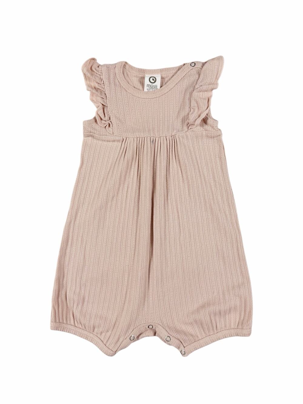 Müsli by Green Cotton Organic Cotton Ribbed Romper 12-18 months